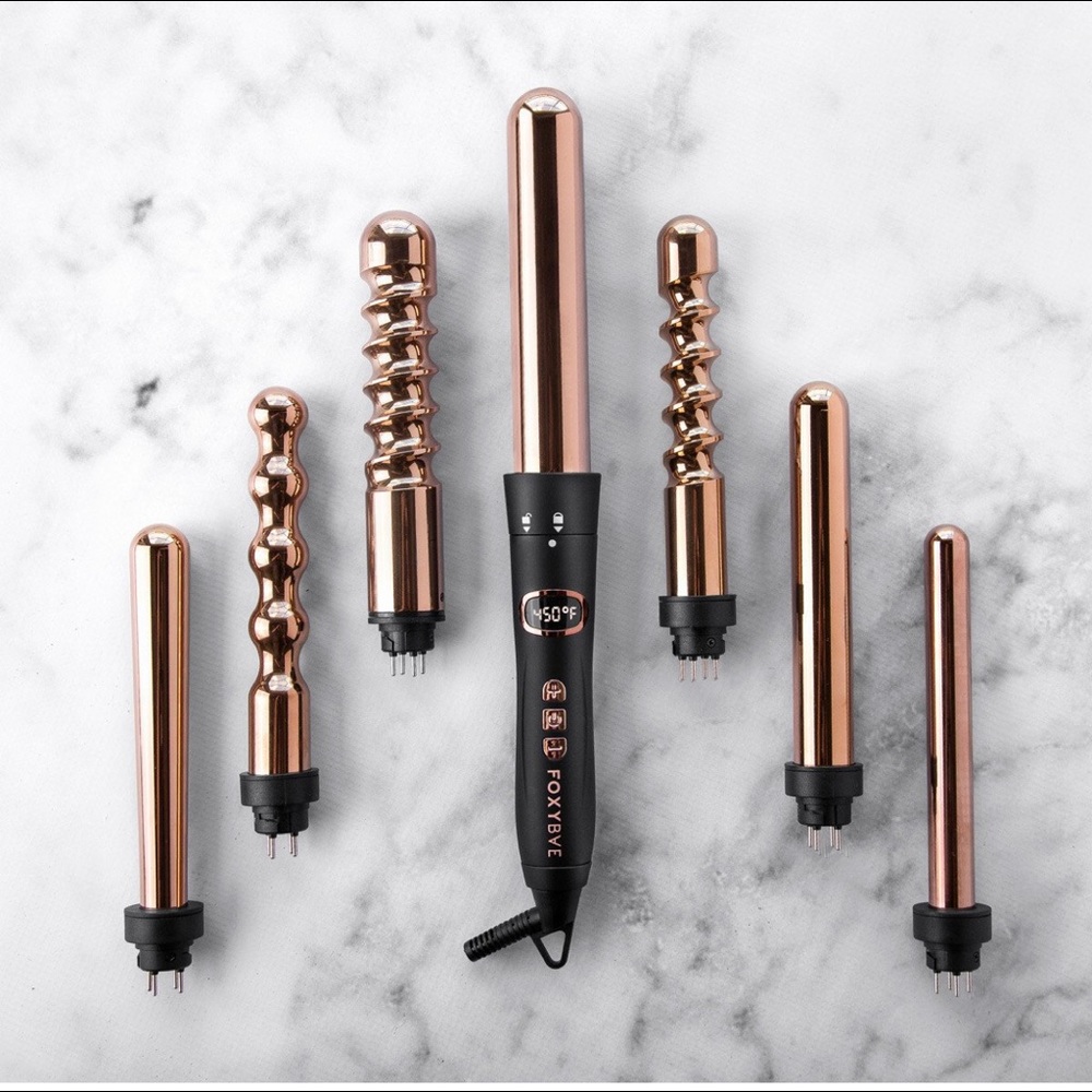 Curling wand